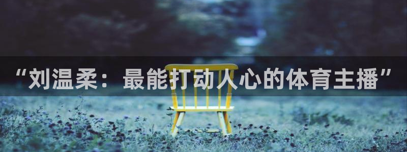 “刘温柔：最能打动人心的体育主播”