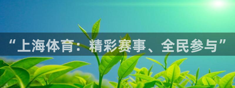 “上海体育：精彩赛事、全民参与”
